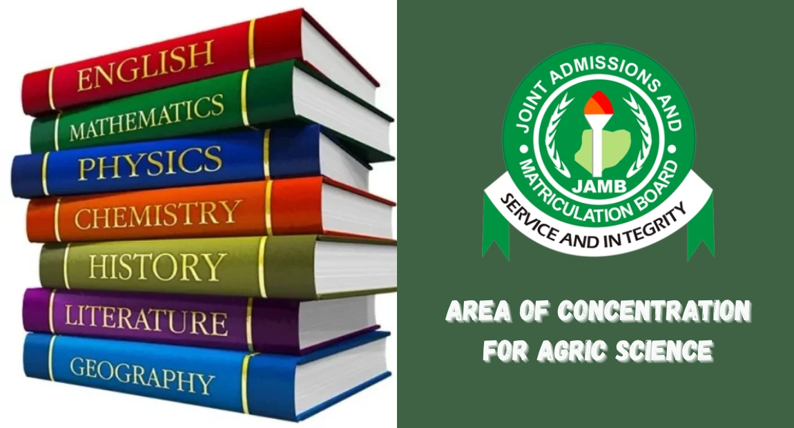 JAMB Area of Concentration for Agricultural Science