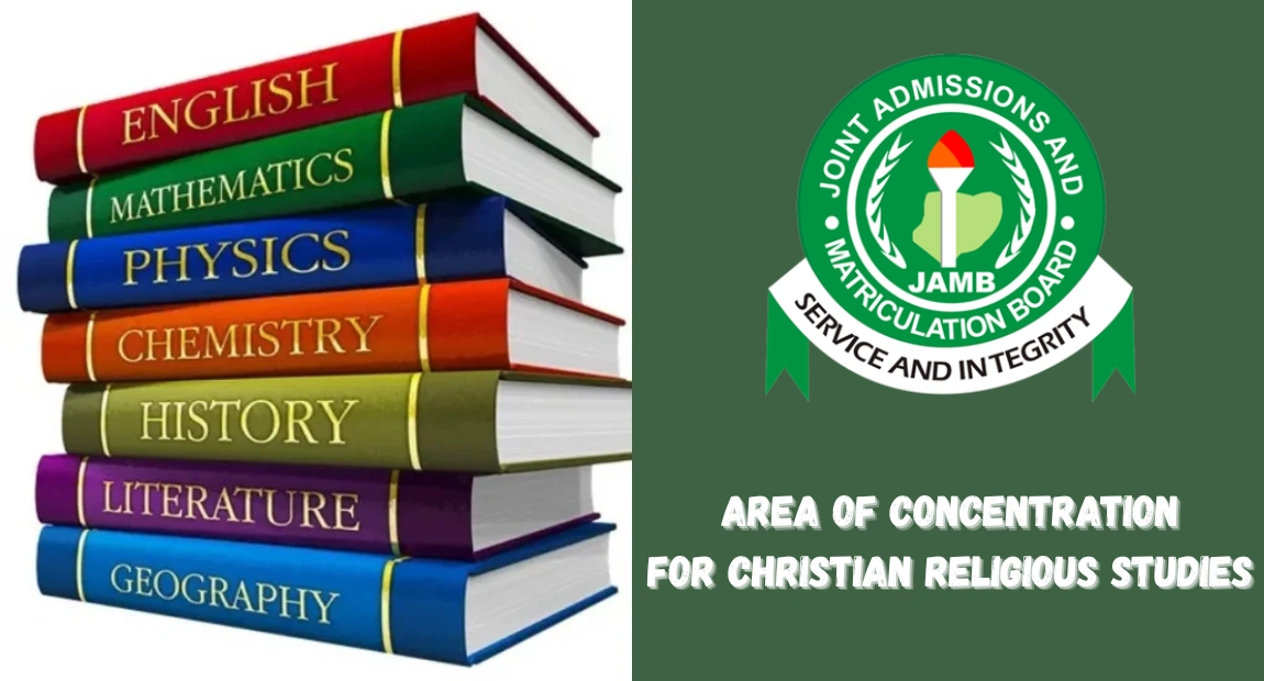 JAMB Area of Concentration for Christian Religious Studies
