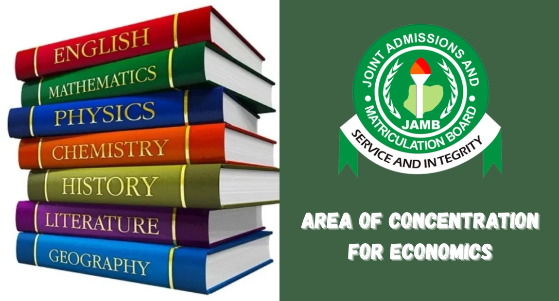 JAMB Area of Concentration for Economics