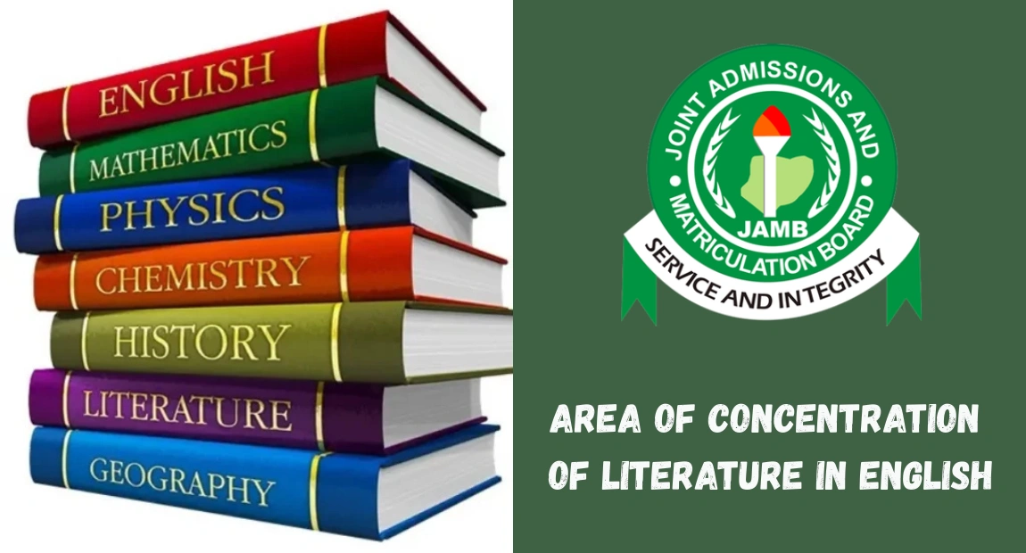 JAMB Area of Concentration for Literature in English