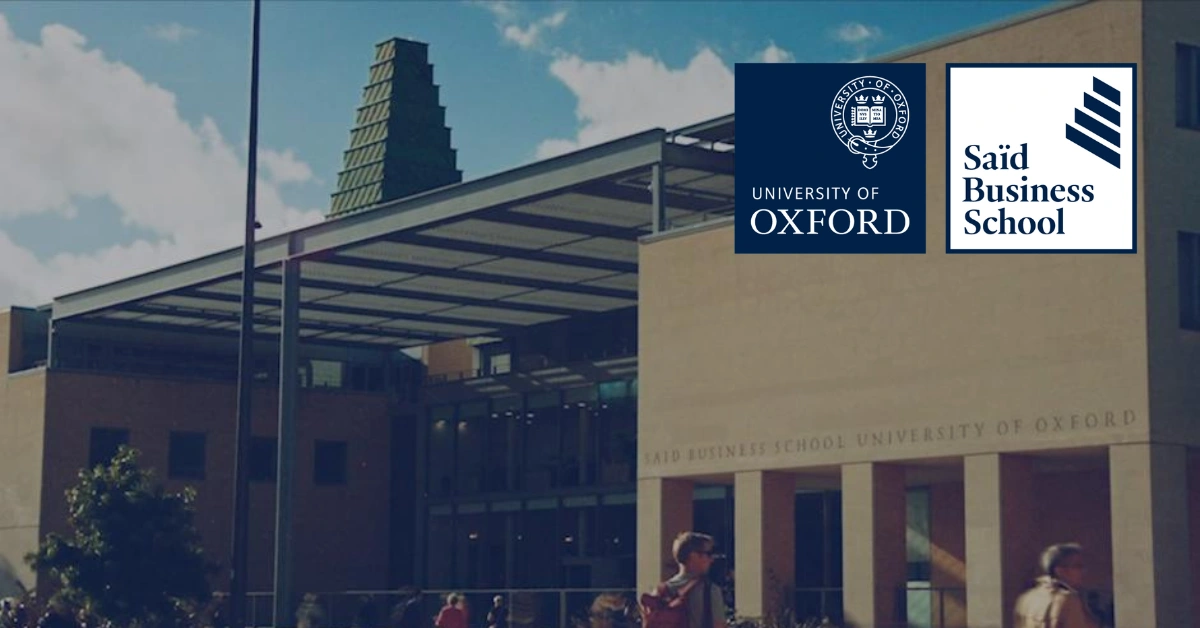 Oxford Saïd Future Leaders Scholarships