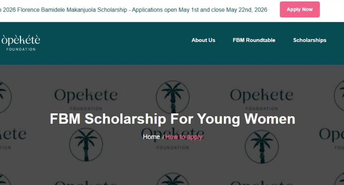 Florence Bamidele Makanjuola (FBM) Scholarship | Steps to Apply & Qualifications
